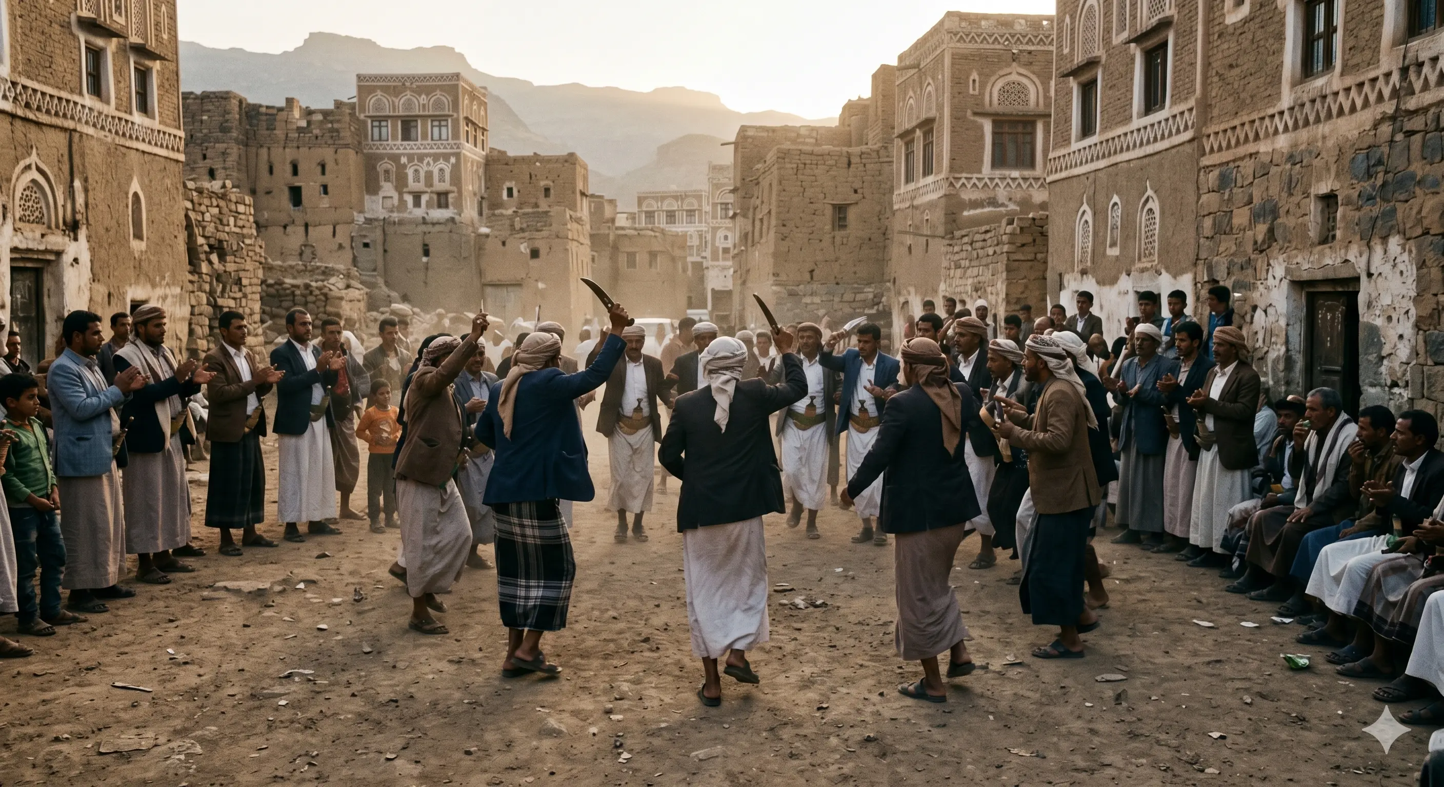 حضور الجنبية في مناسبة يمنية